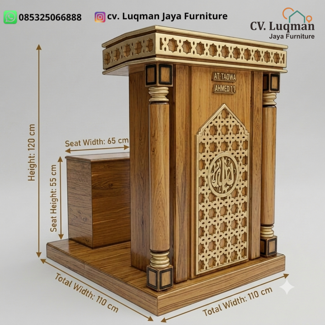 Mimbar Masjid Jati Ukir Mimbar Masjid Jati Ukir