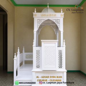 Mimbar Masjid Minimalis Elegan