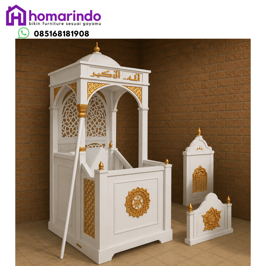 Mimbar Masjid Mewah Homarindo