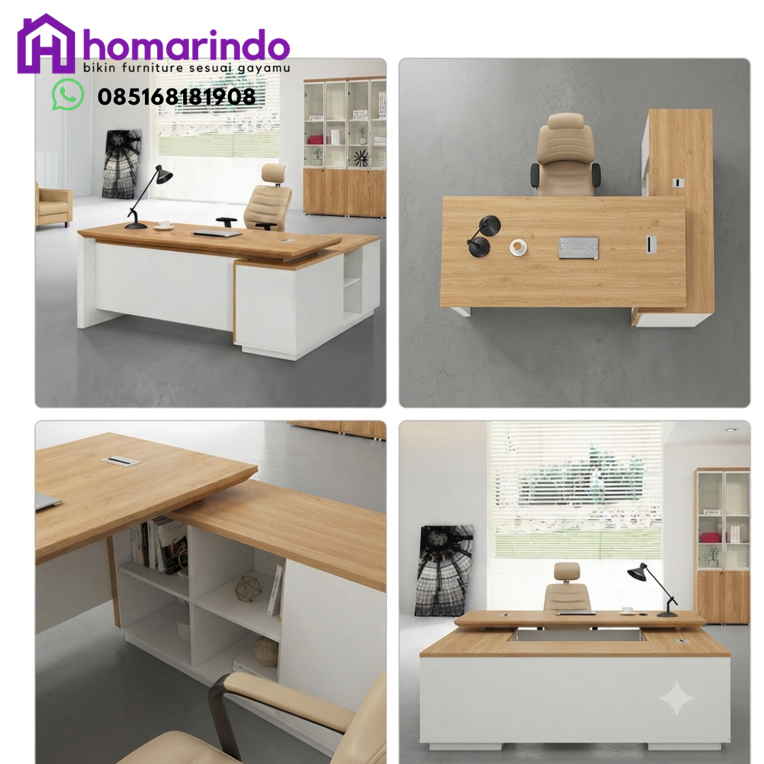 Meja Kantor Direktur Minimalis Modern Harga Terjangkau Meja Kantor Direktur Minimalis Modern Harga Terjangkau