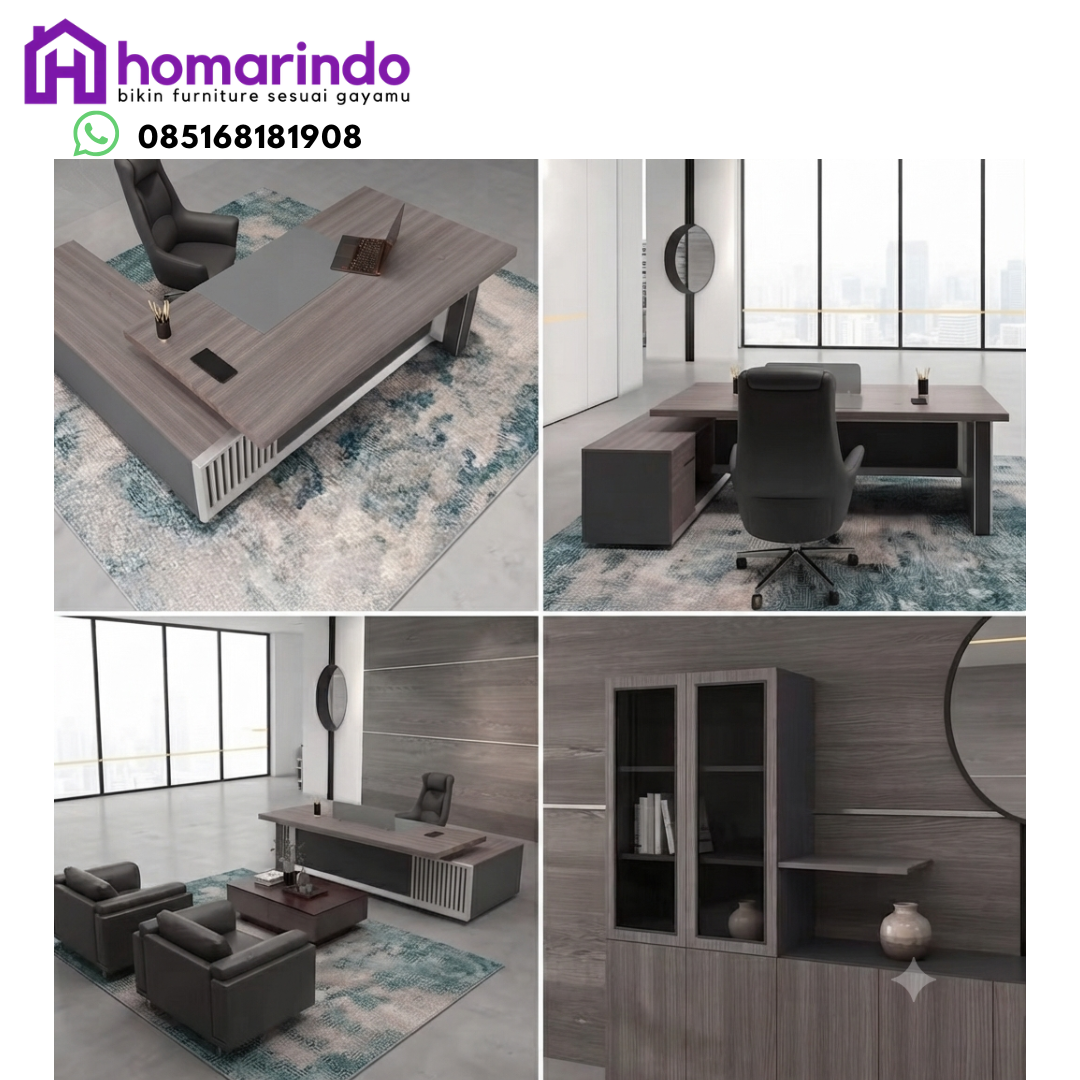 Meja Kantor Direktur Modern Homarindo Meja Kantor Direktur Modern Homarindo