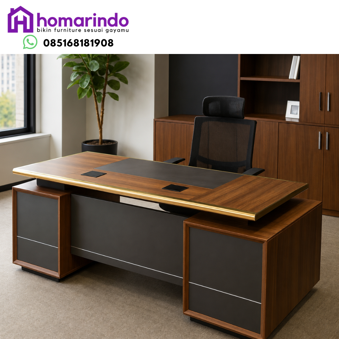 Meja Kantor Eksekutif Modern Homarindo