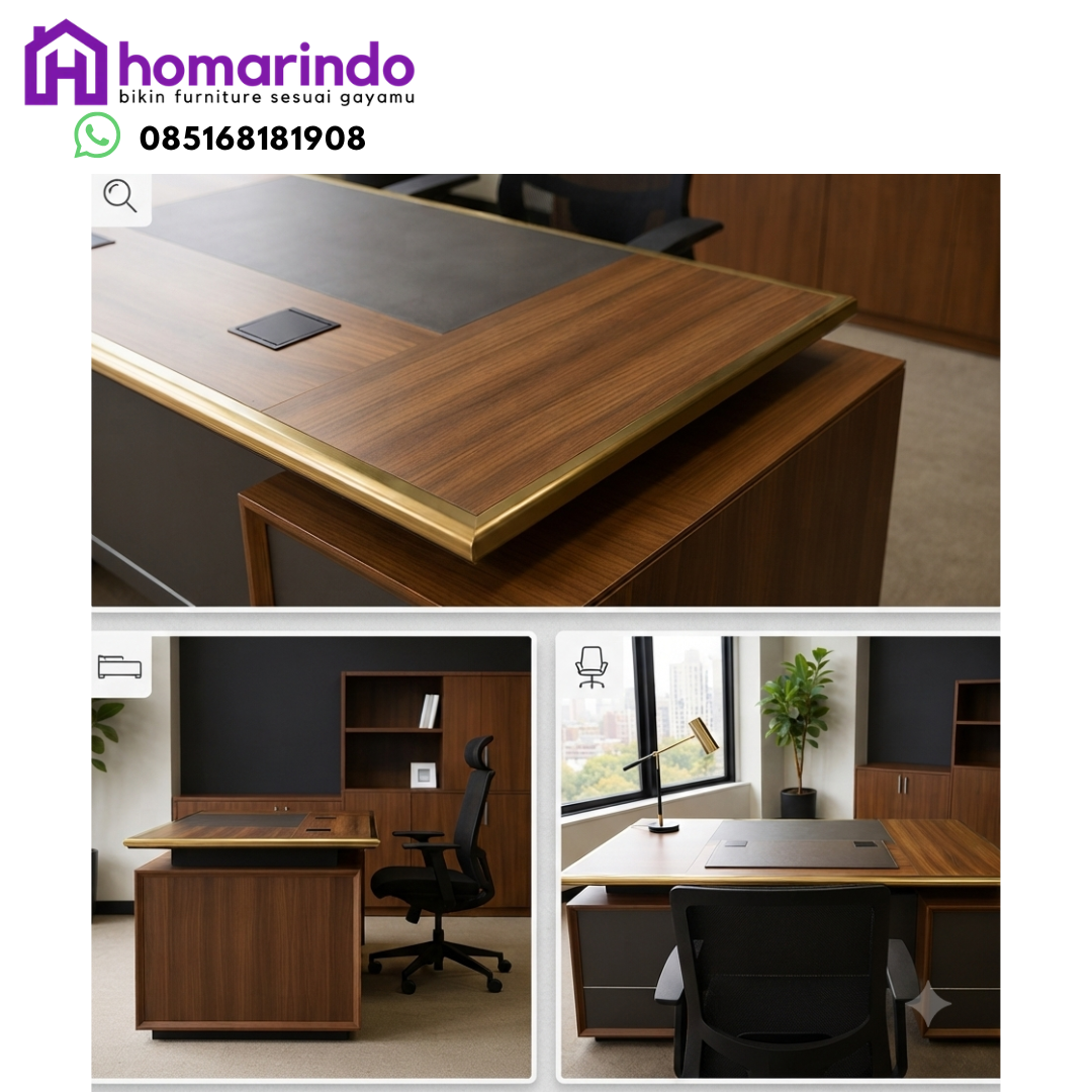 Meja Kantor Eksekutif Modern Homarindo Meja Kantor Eksekutif Modern Homarindo