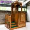 Mimbar Masjid Ukir Kaligrafi Premium Homarindo