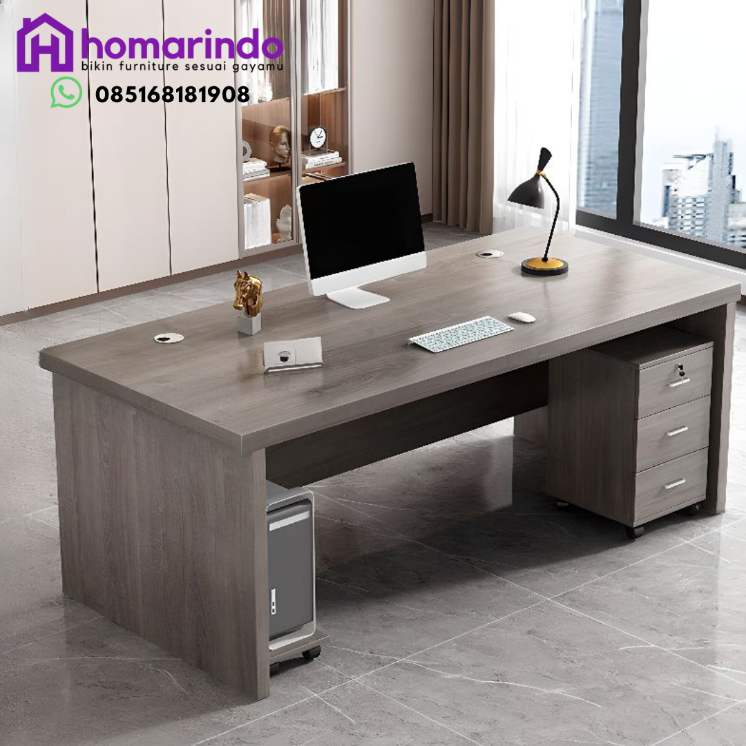 Meja Kantor Direktur Modern Homarindo