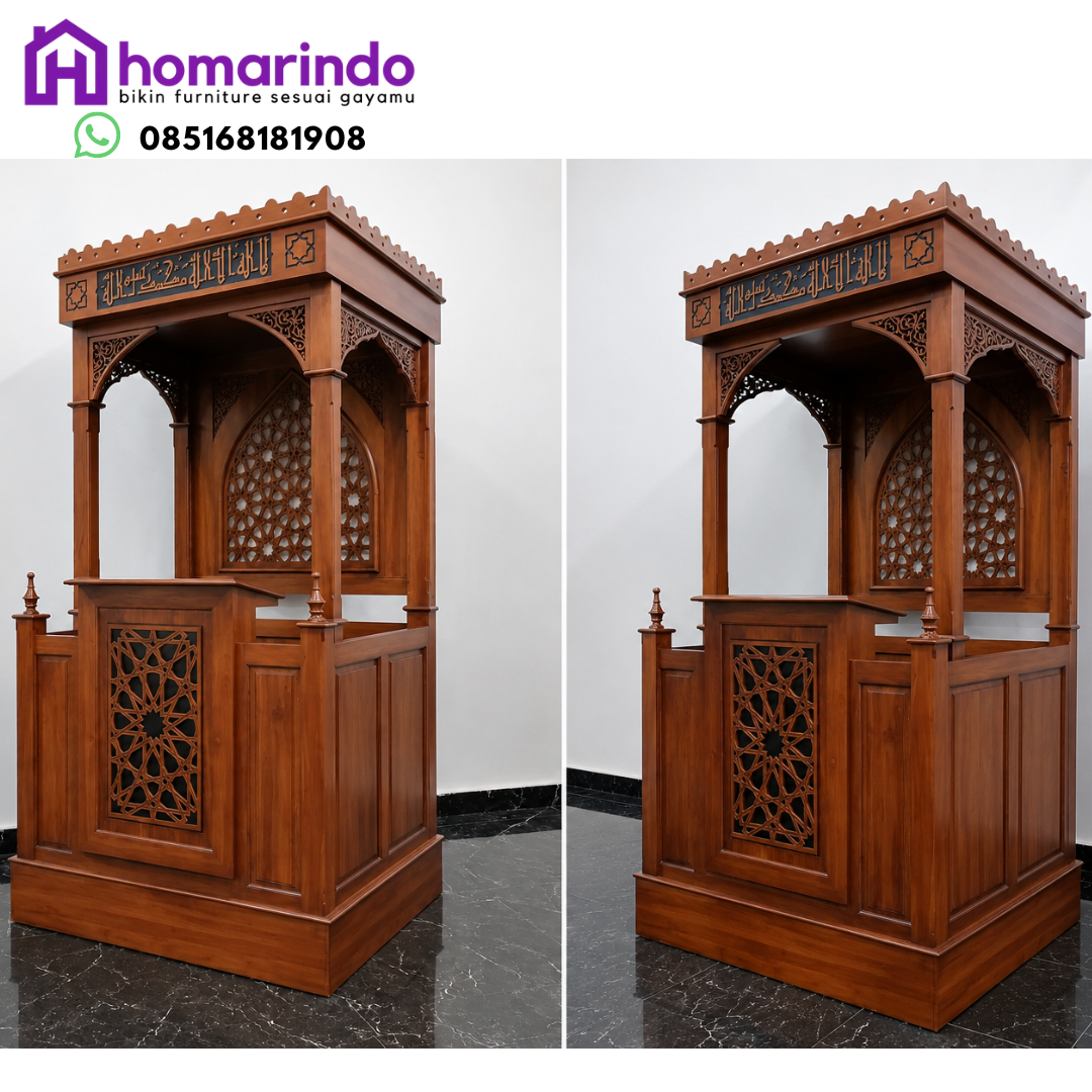 Mimbar Masjid Minimalis Mimbar Masjid Minimalis