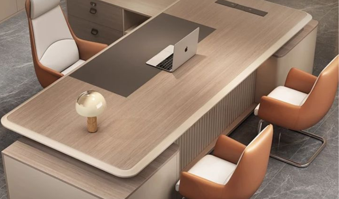 Meja Kantor Direktur Minimalis Modern Premium