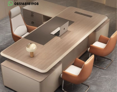 Meja Kantor Direktur Minimalis Modern Premium