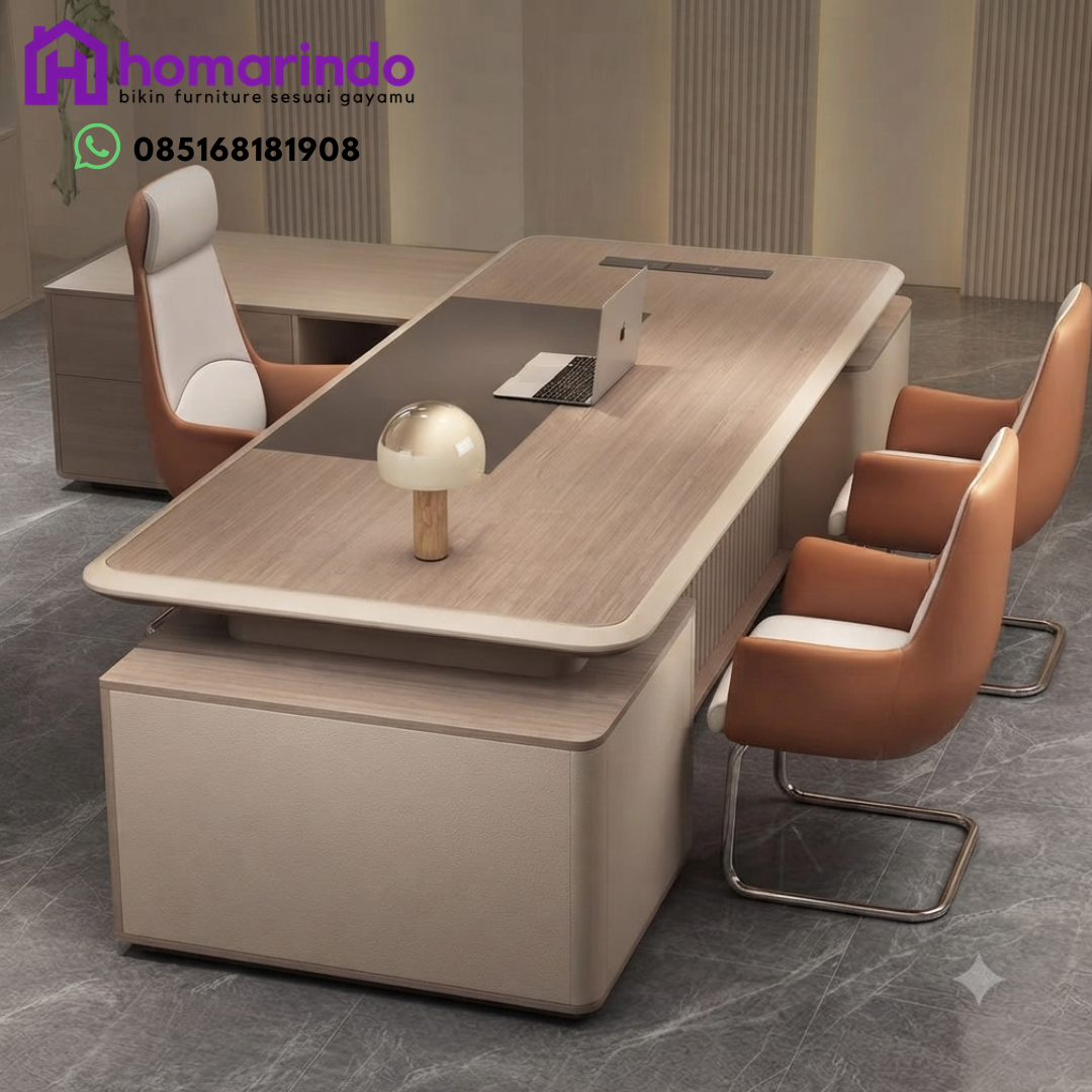Meja Kantor Direktur Minimalis Modern Premium Meja Kantor Direktur Minimalis Modern Premium
