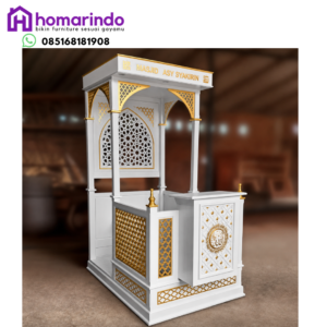 Mimbar Masjid Mewah