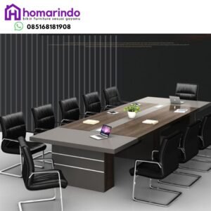 Meja Rapat HPL Elegan