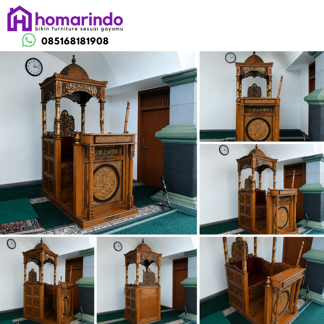 Mimbar Masjid Jati Ukir Mimbar Masjid Jati Ukir