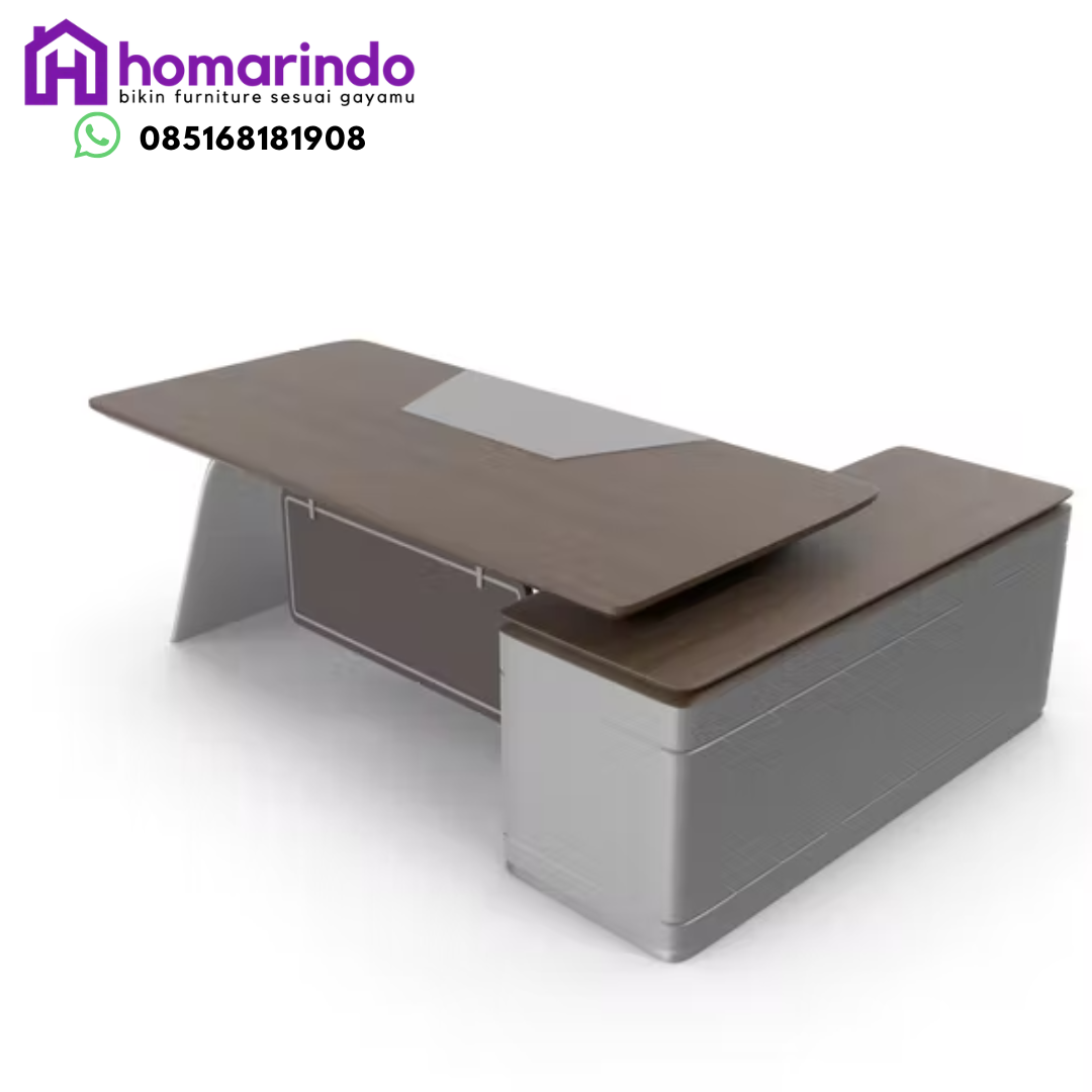 Meja Direktur Minimalis Premium Mewah dari Homarindo