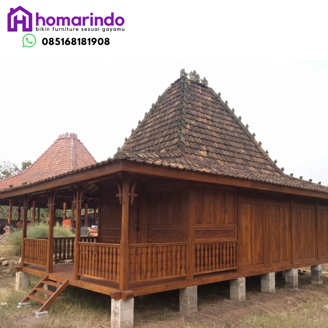 Rumah Joglo Kayu Jati Tradisional Rumah Joglo Kayu Jati Tradisional