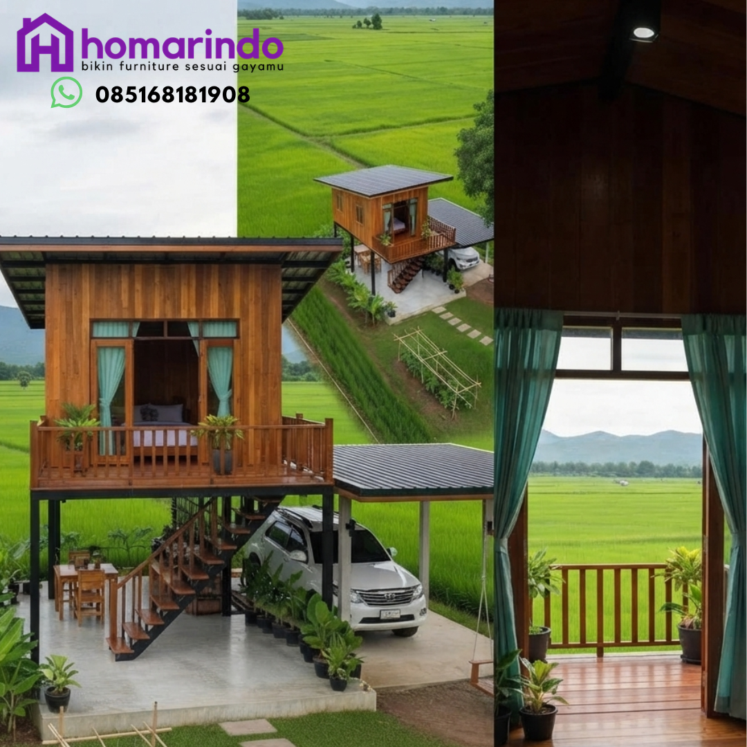 Rumah Panggung Kayu Jati Rumah Panggung Kayu Jati