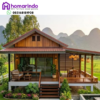 Rumah Panggung Kayu Jati Elegan