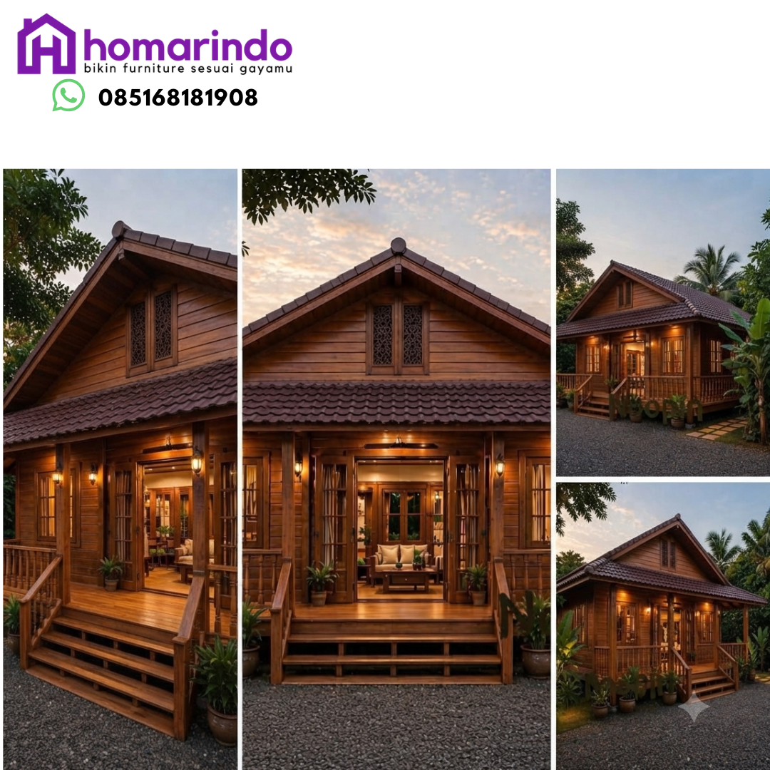 Rumah Gladak Minimalis Kayu Jati Rumah Gladak Minimalis Kayu Jati