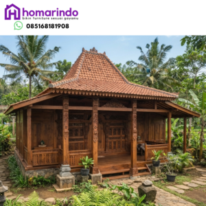 Rumah Joglo Ukir Kayu Jati