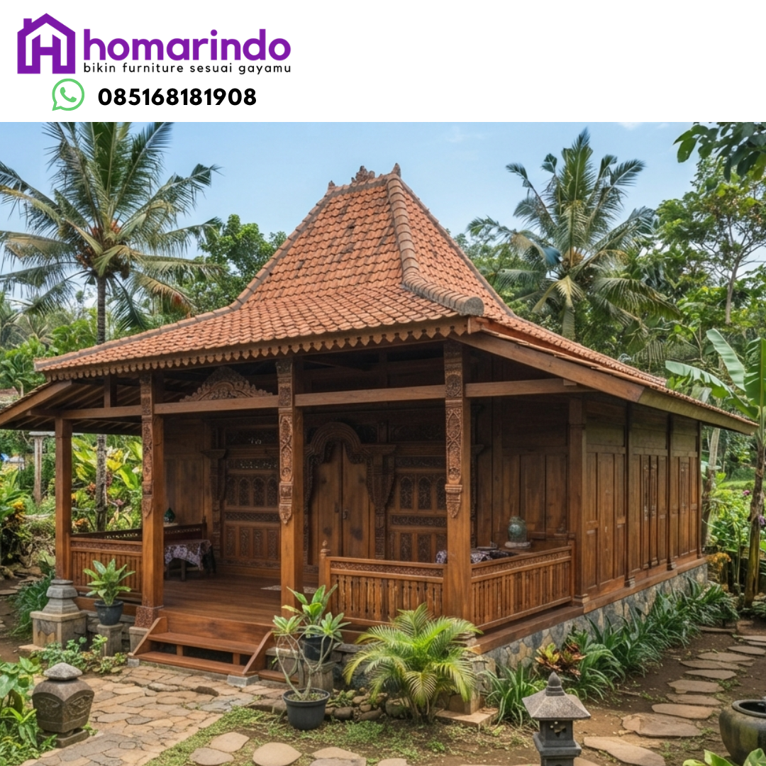 Rumah Joglo Ukir Kayu Jati Rumah Joglo Ukir Kayu Jati