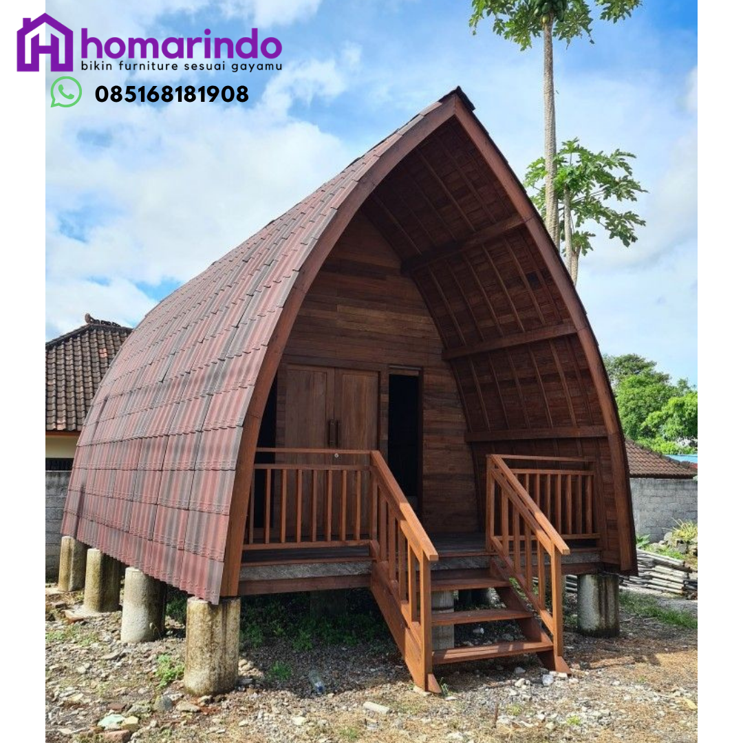 Rumah Lumbung Kayu Jati 1 Lantai Rumah Lumbung Kayu Jati 1 Lantai