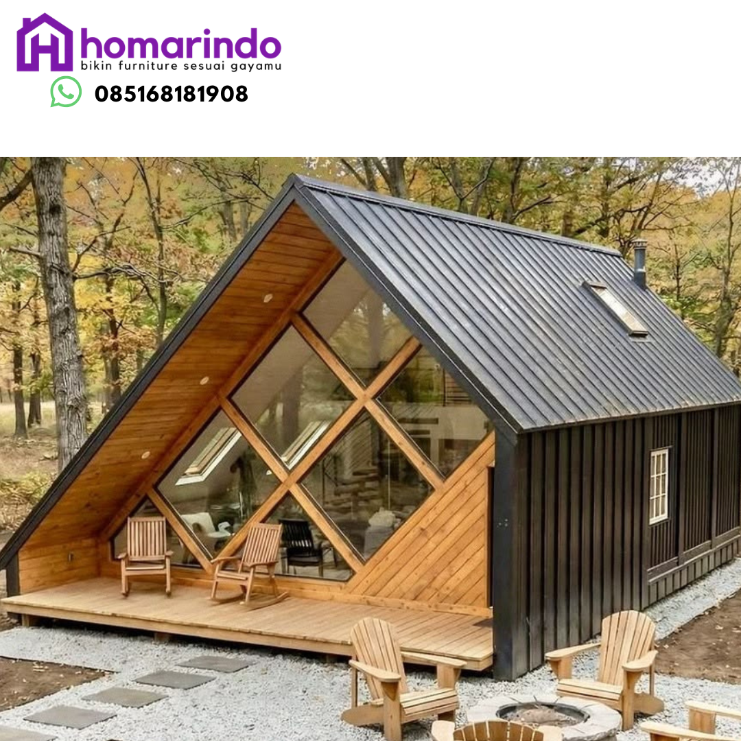 Lounge House Modern Kayu Jati