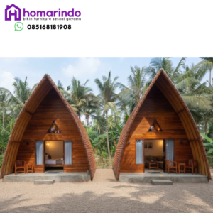 Rumah Lumbung Kayu Jati