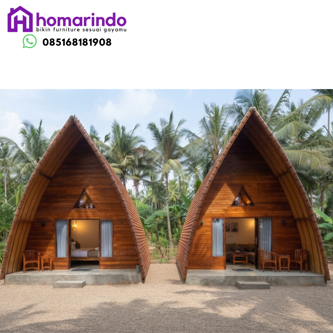 Rumah Lumbung Kayu Jati