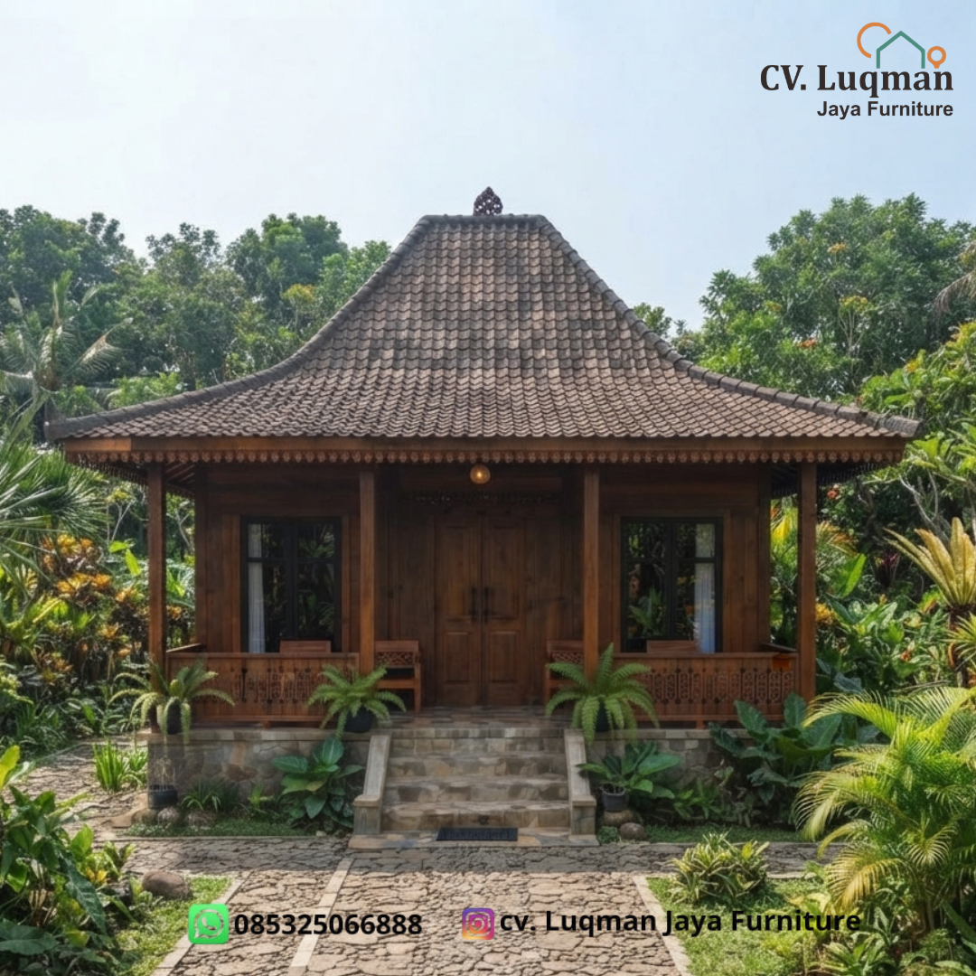 Rumah Joglo Kayu Jati Minimalis Rumah Joglo Kayu Jati Minimalis