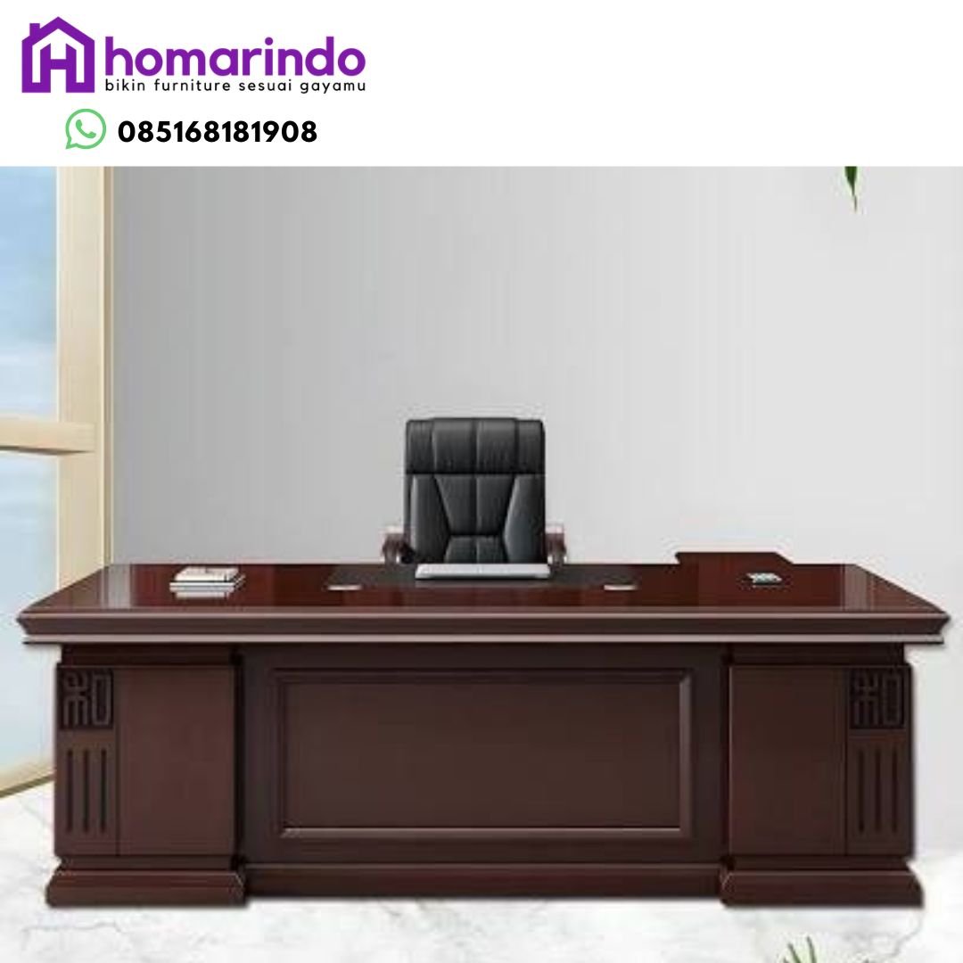 Meja Kantor Kayu Jati Kualitas Terbaik