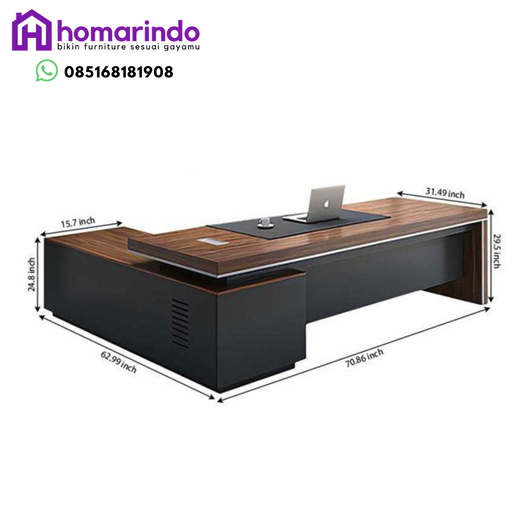 Meja Direktur Modern Elegan Meja Direktur Modern Elegan