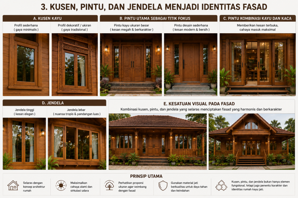 7 Detail Arsitektur yang Bisa Mengubah Karakter Rumah Kayu Jati 3 7 Detail Arsitektur yang Bisa Mengubah Karakter Rumah Kayu Jati