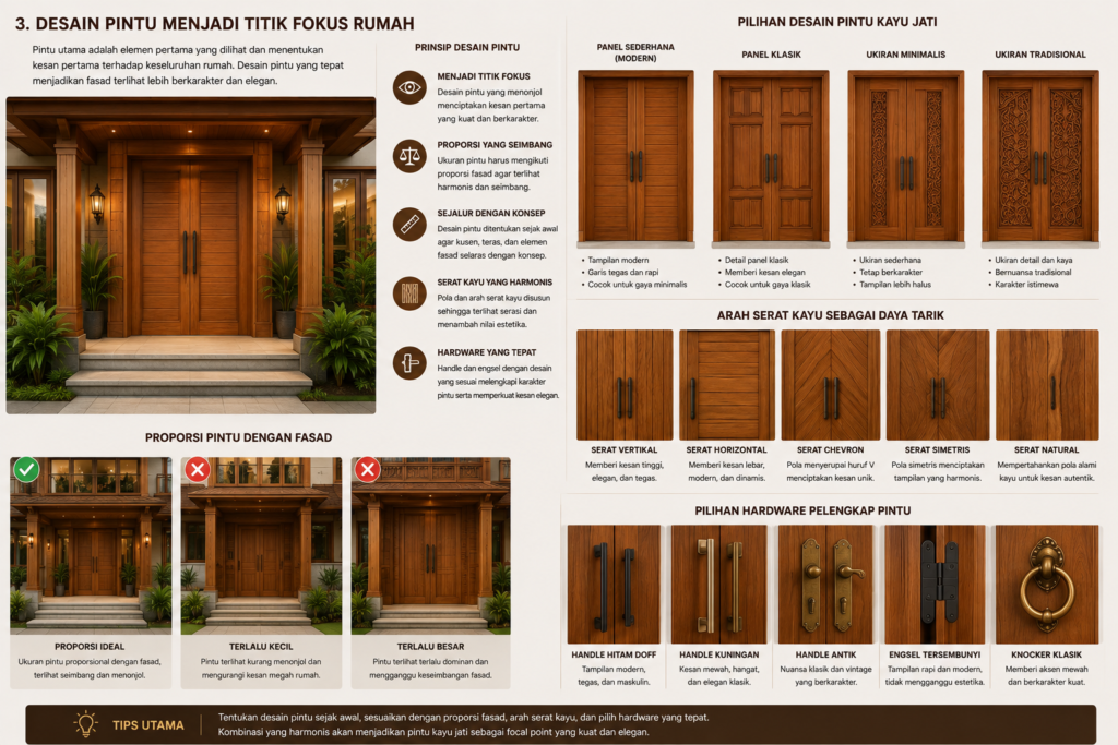 6 Detail Rumah Kayu Jati yang Menentukan Kesan Mewah pada Hunian 3 6 Detail Rumah Kayu Jati yang Menentukan Kesan Mewah pada Hunian