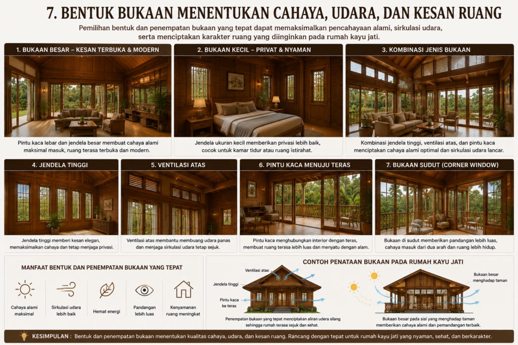 7 Detail Arsitektur yang Bisa Mengubah Karakter Rumah Kayu Jati 7 7 Detail Arsitektur yang Bisa Mengubah Karakter Rumah Kayu Jati