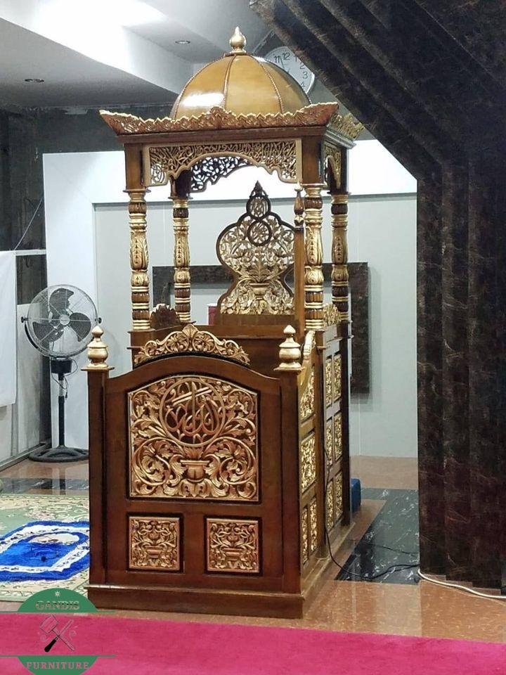 5 Jenis Ukiran Mimbar