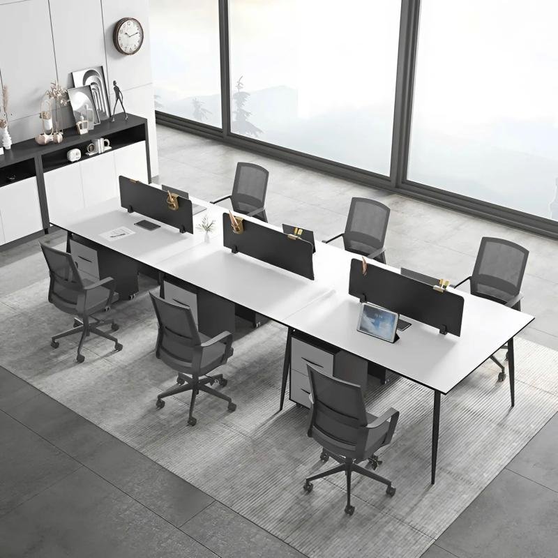 6 Tren Meja Staff Kantor yang Cocok untuk Interior Modern 2 6 Tren Meja Staff Kantor