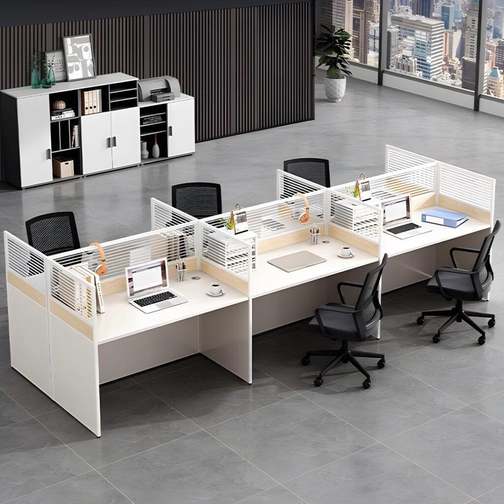 6 Tren Meja Staff Kantor yang Cocok untuk Interior Modern 3 6 Tren Meja Staff Kantor