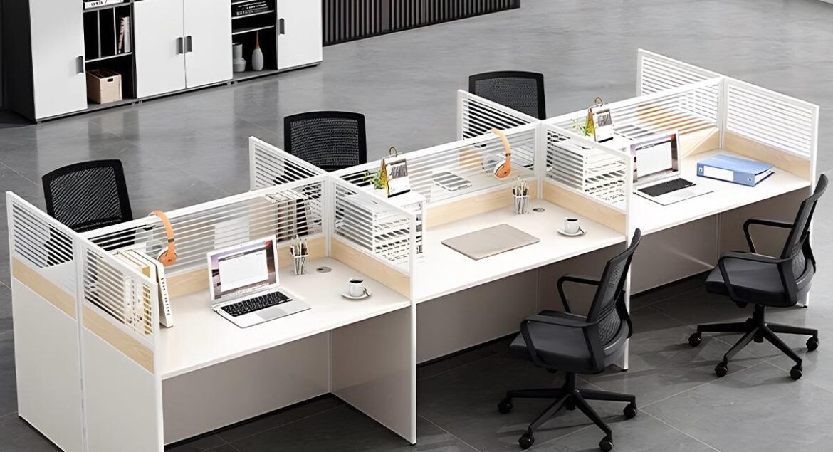 6 Tren Meja Staff Kantor