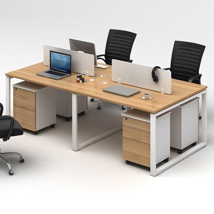 6 Tren Meja Staff Kantor yang Cocok untuk Interior Modern 6 6 Tren Meja Staff Kantor