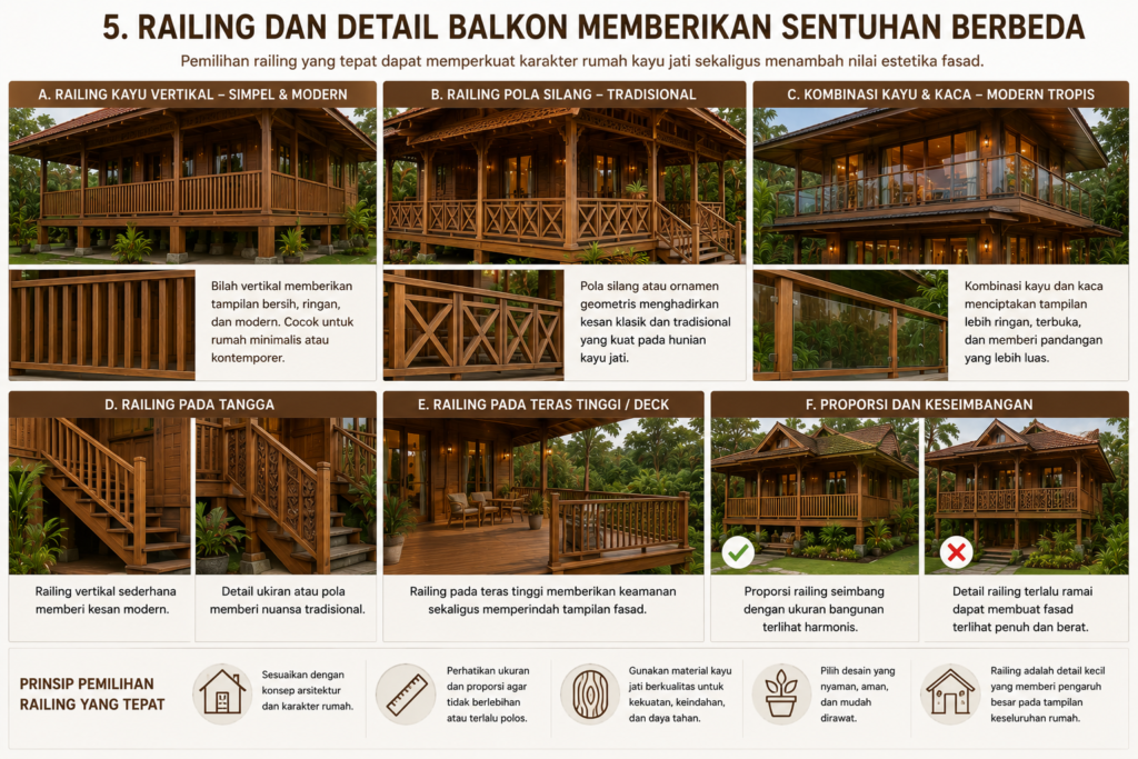 7 Detail Arsitektur yang Bisa Mengubah Karakter Rumah Kayu Jati 5 7 Detail Arsitektur yang Bisa Mengubah Karakter Rumah Kayu Jati