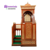 Mimbar Masjid Ukir Kayu Jati Mewah
