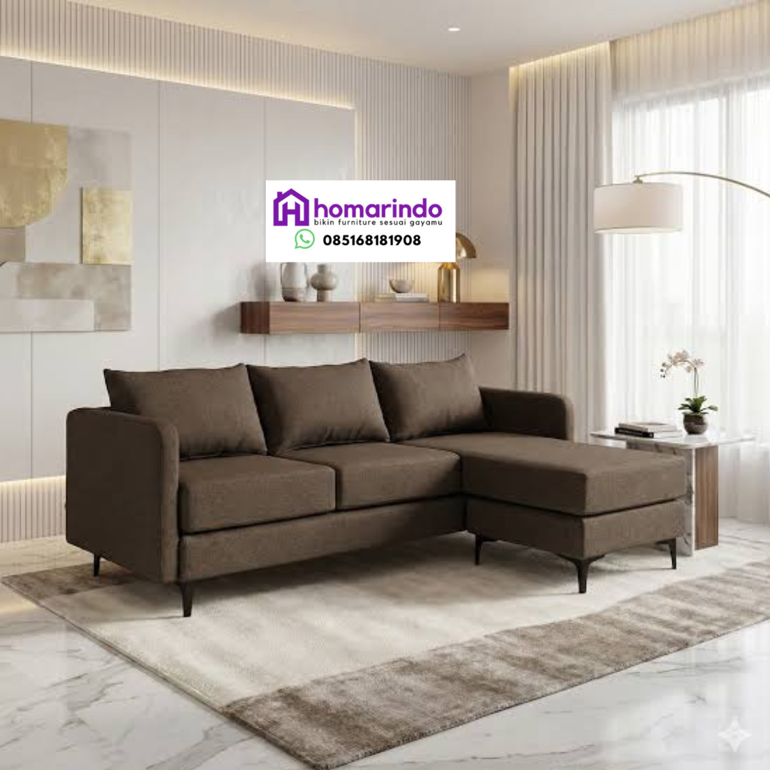 Sofa Sudut Minimalis Modern Homarindo