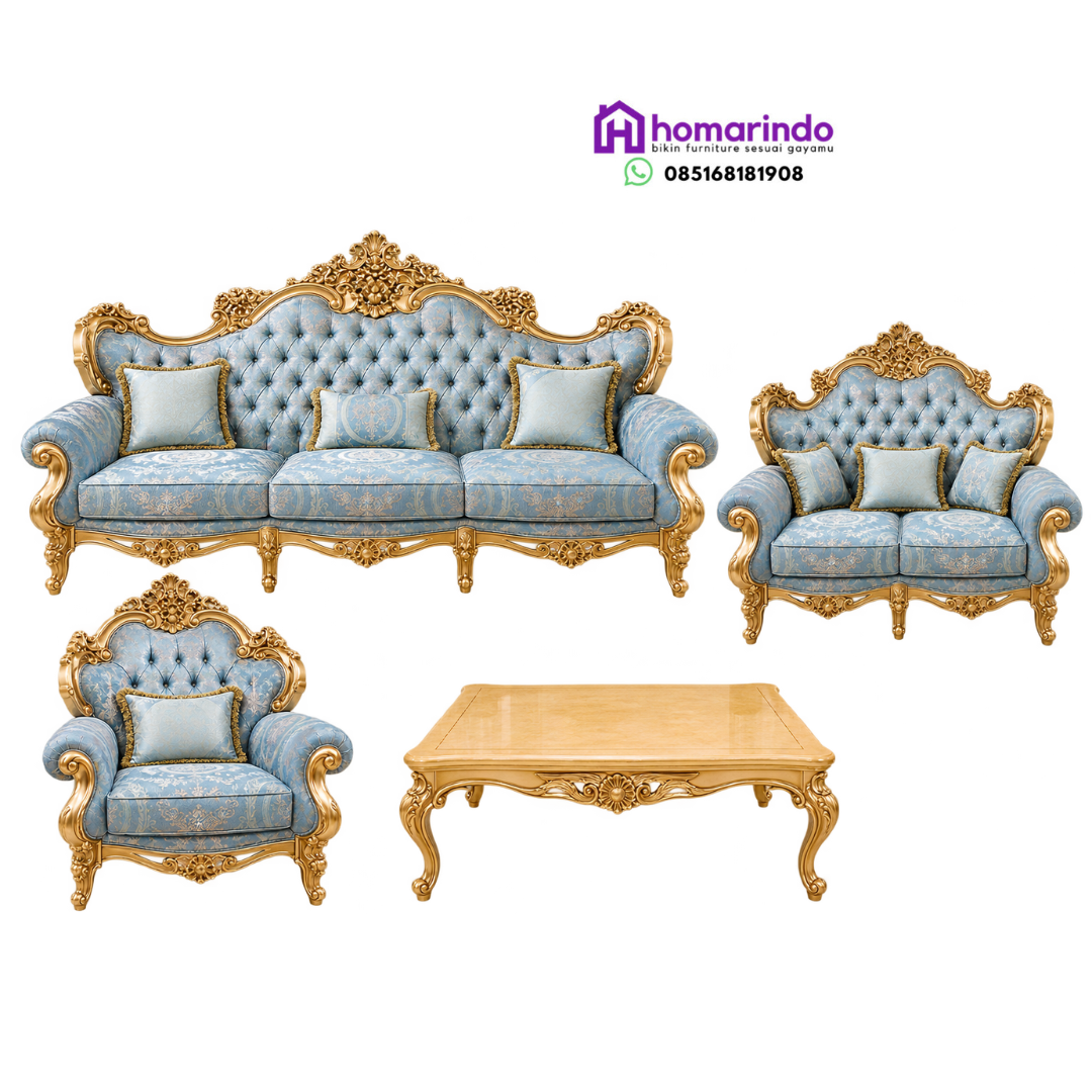 Sofa Tamu Mewah Klasik Homarindo Sofa Tamu Mewah Klasik Homarindo
