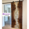 Pintu Resin Geser Kayu Mewah Homarindo