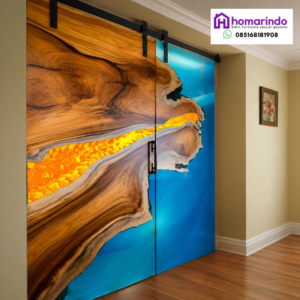 Pintu Resin Mahakarya Artistik untuk Hunian Anda dari Homarindo