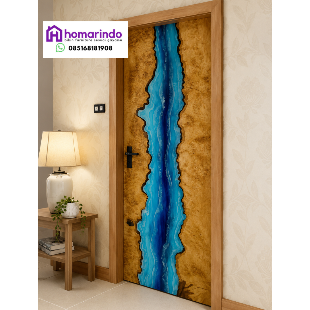 Pintu Resin Kayu Unik Homarindo: Mahakarya Seni untuk Rumah Anda Pintu Resin Kayu Unik Homarindo: Mahakarya Seni untuk Rumah Anda