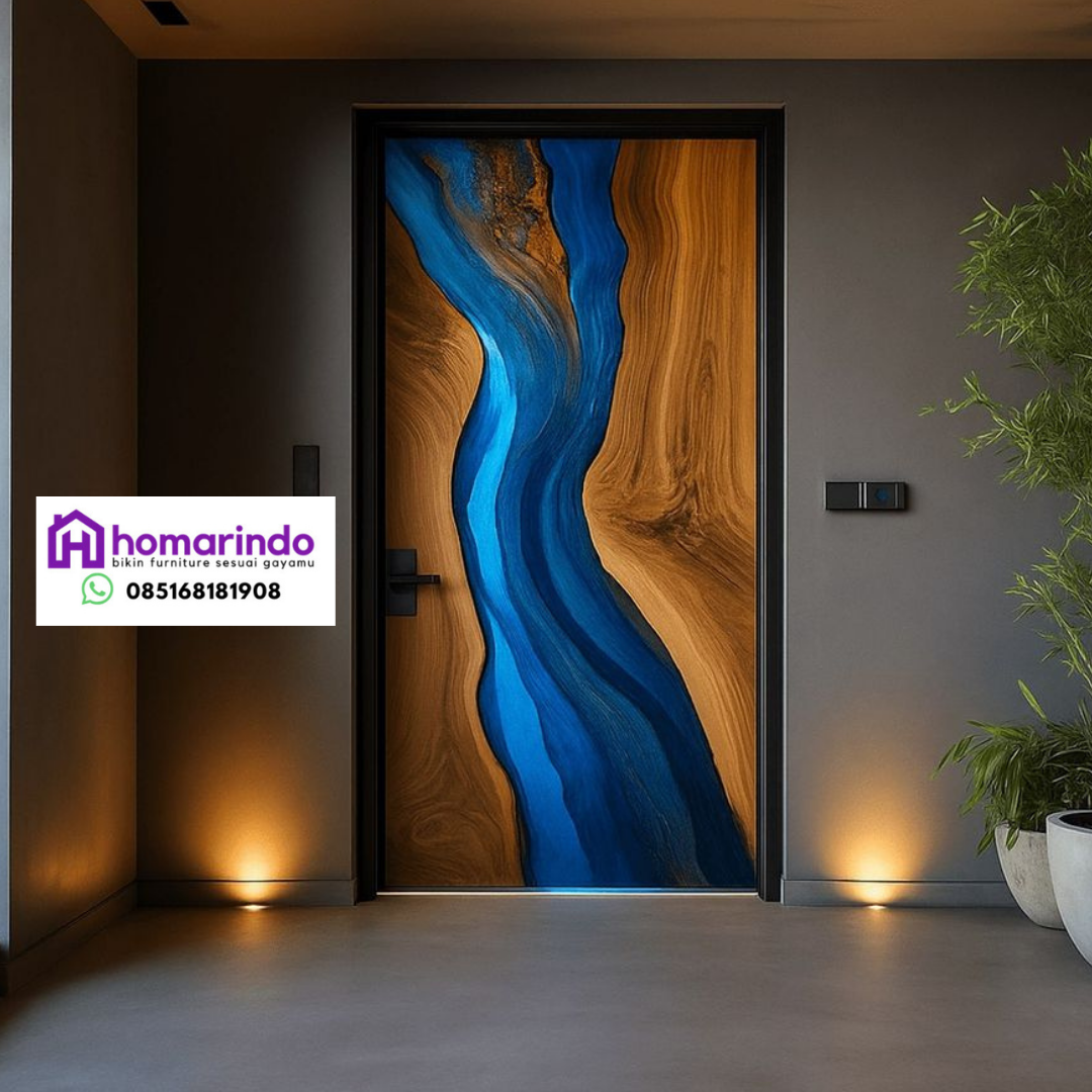 Pintu Resin Artistik Eksklusif dari Homarindo