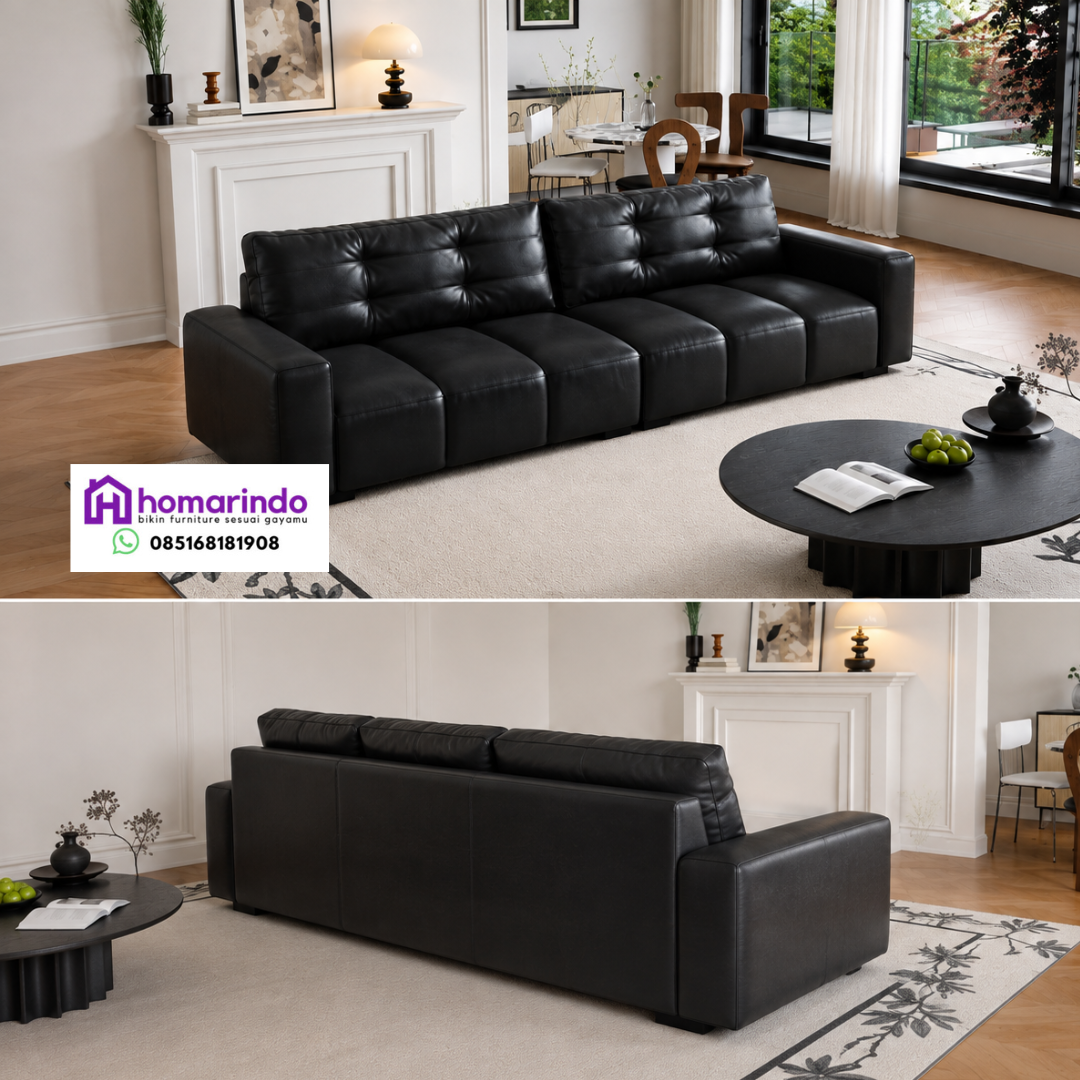 Sofa Kulit Minimalis Modern Premium Sofa Kulit Minimalis Modern Premium
