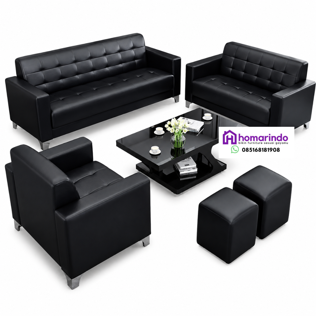 Sofa Kantor Minimalis Modern Premium
