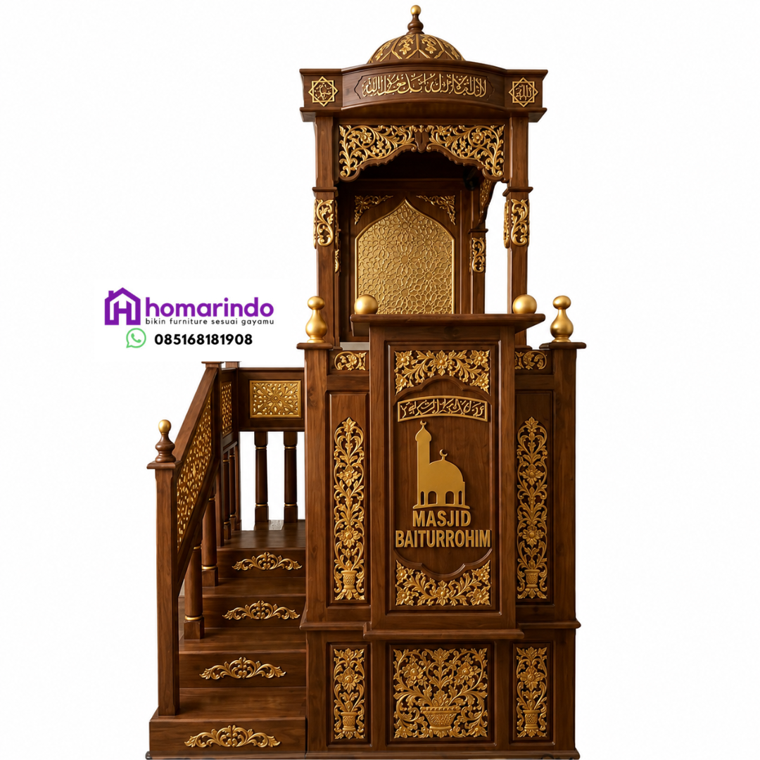 Jual Mimbar Masjid Ukir