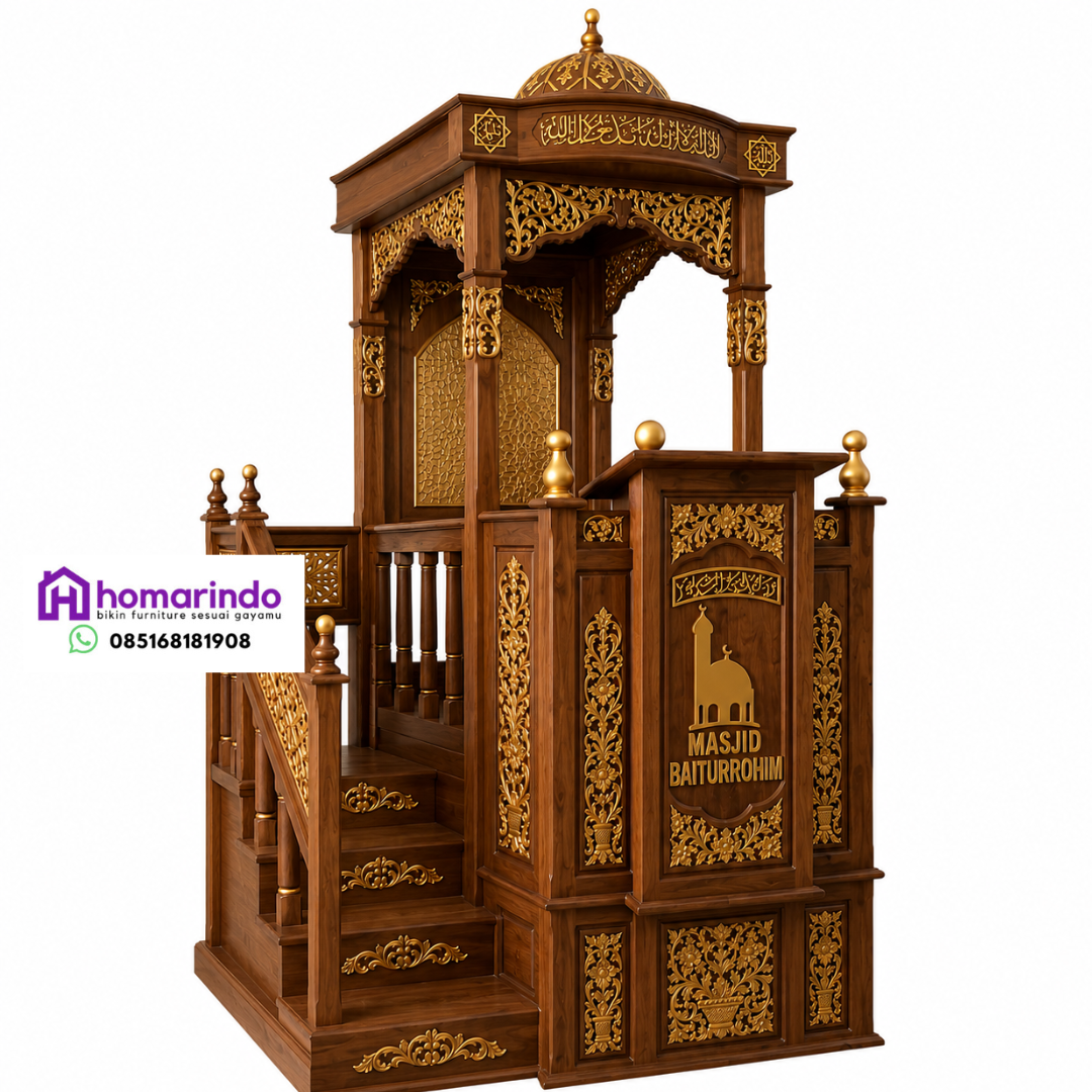 Jual Mimbar Masjid Ukir Jual Mimbar Masjid Ukir